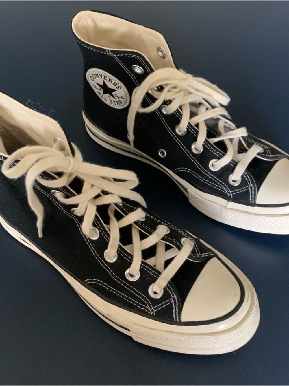 Converse Chuck 70 Canvas Black High Top Sneakers